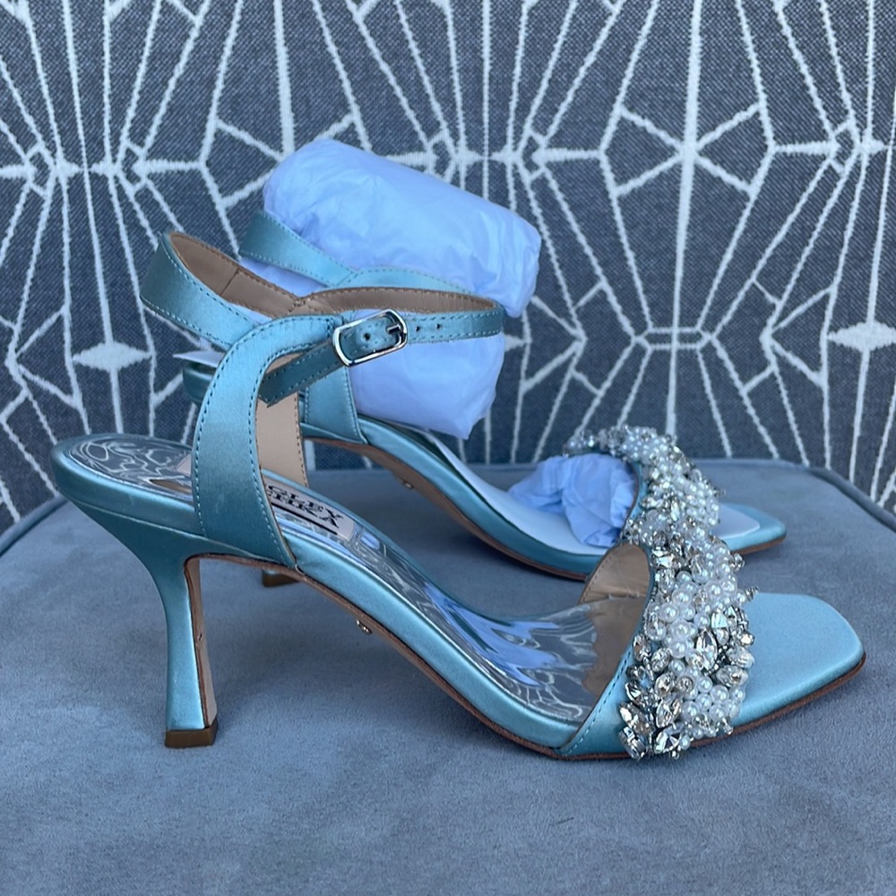 NWT Badgley Mischka Kate Strap Sandal Size 5.5 - Picture 7 of 16